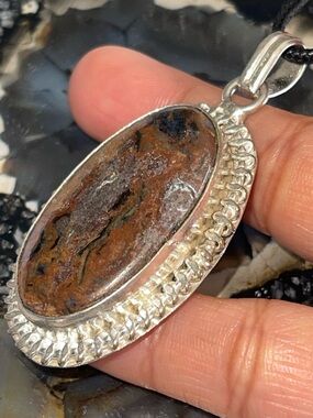 Petrified Wood Pendant 2 1/4”